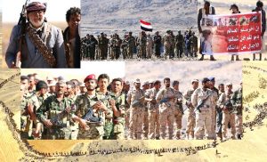 بالصور : قبائل همدان بصنعاء ترفد الجبهات بمئات المقاتلين وتنظم عروضاً عسكرية كبيرة