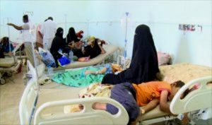 ارتفاع عدد الوفيات بالكوليرا في اليمن إلى 421 وإلإصابات إلى 42 ألفاً و207