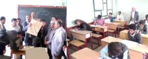 المحافظ العمري يدشن امتحانات الشهادتين الثانوية والأساسية بمحافظة ريمة