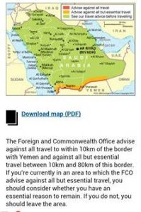 الحكومة البريطانية #تفضح زيف ادعاءات آل سعود وتؤكد أن صاروخ بركان استهدف #مطار جدة